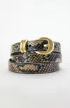 Jjill J.jill Modern Sculptural Buckle Belt