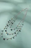 Jjill J.jill Multistrand Beaded Necklace In Multi