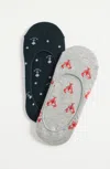 Jjill J.jill Nautical No-show Socks 2-pack