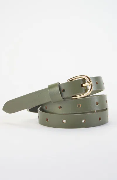 Jjill Nora Belt In Green