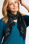 Jjill J.jill Paisley-pleated Scarf In Multi