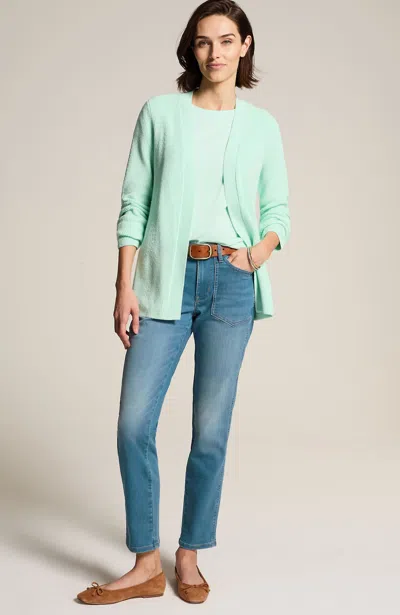 Jjill J.jill Patch-pocket Slim-leg Jeans In Coolidge Wash