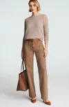 Jjill J.jill Patch-pocket Wide-leg Jeans In Blue