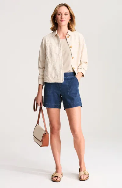 Jjill Petite Pure Jill Indigo Pull-on Short