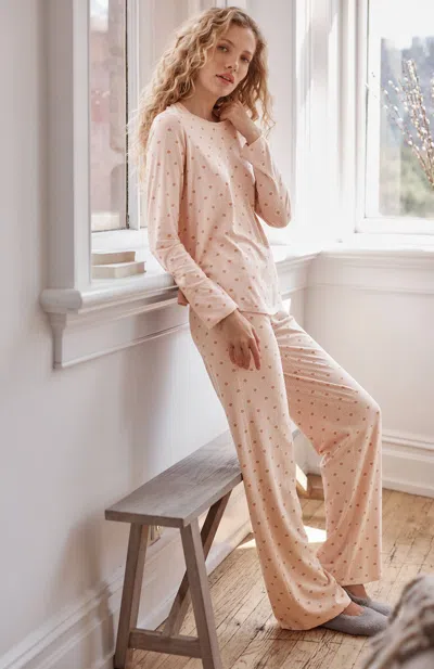 Jjill Petite Sleep Ultrasoft Wide-leg Pants In Neutral