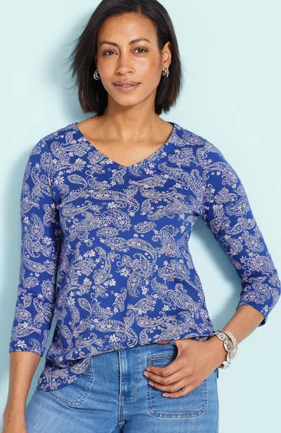 Jjill J.jill Pima 3/4-sleeve V-neck Tee