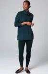 Jjill J.jill Pima Ankle-length Leggings In Emerald Classic Gingham