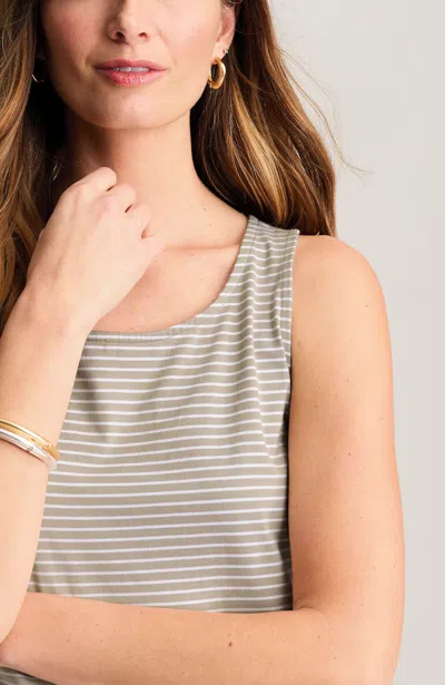 Jjill Pima-stretch Knit Tank Top In Multi