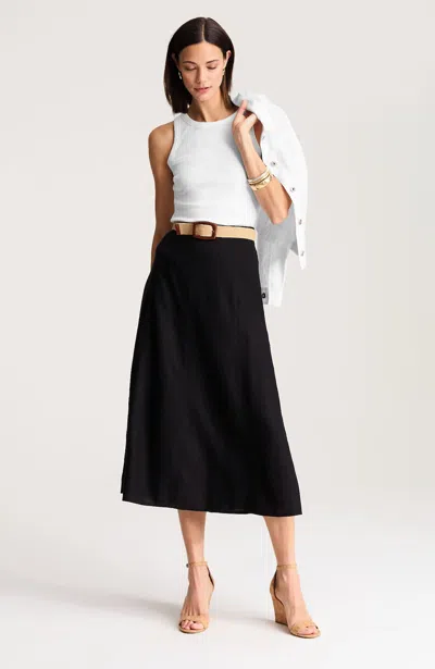 Jjill Plus Size Ribbed Tank Top In White