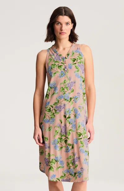 Jjill Plus Size Sleep Ultrasoft Henley Gown