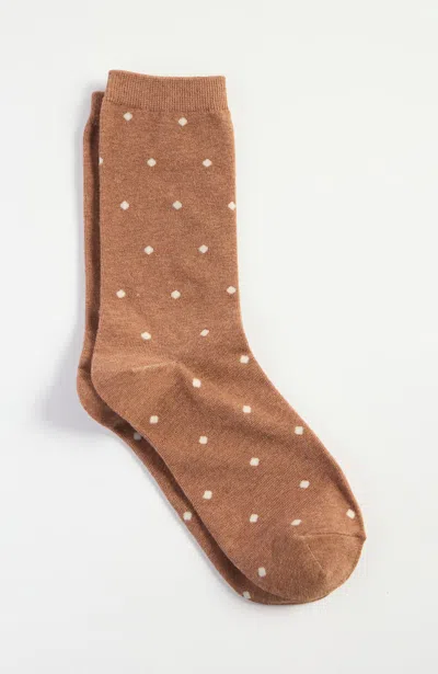 Jjill J.jill Polka-dot Crew Socks