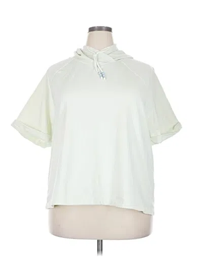 Pre-owned Jjill Poncho In Green