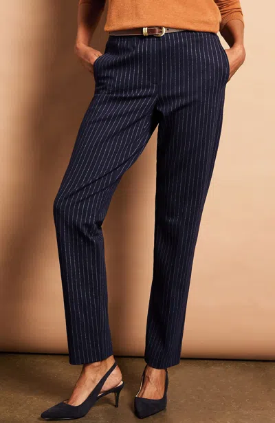 Jjill J.jill Ponte Welt-pockets Slim-leg Pants