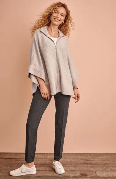 Jjill J.jill Ponte Welt-pockets Slim-leg Pants In Black