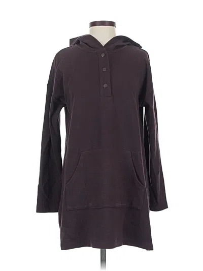 Pre-owned Jjill Pullover Hoodie In Purple