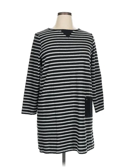 Pre-owned Jjill Pullover Sweater In Black