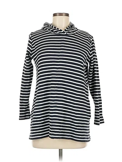 Pre-owned Jjill Pullover Sweater In Black