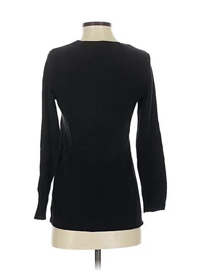 Pre-owned Jjill Pullover Sweater In Black