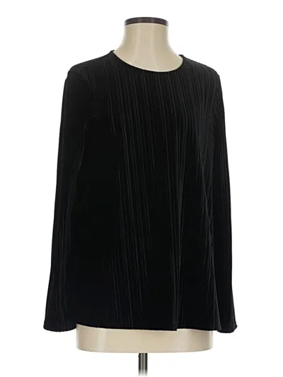 Pre-owned Jjill Pullover Sweater In Black