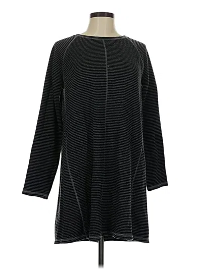 Pre-owned Jjill Pullover Sweater In Black