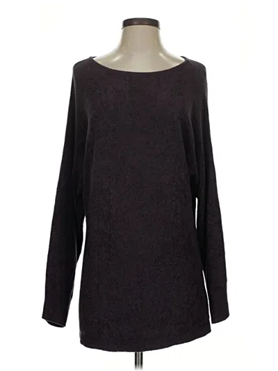 Pre-owned Jjill Pullover Sweater In Black