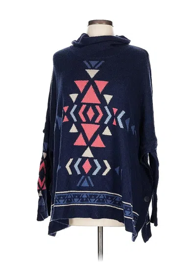 Pre-owned Jjill Pullover Sweater In Blue