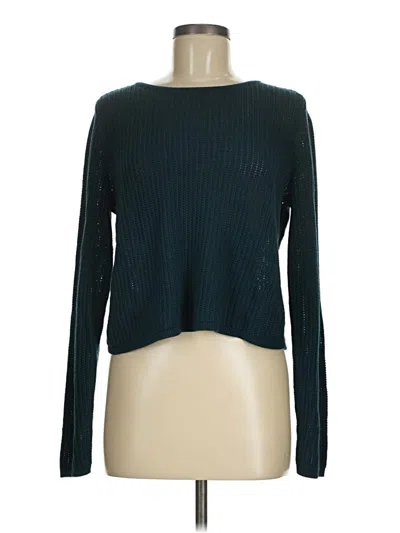Pre-owned Jjill Pullover Sweater In Blue