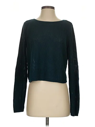 Pre-owned Jjill Pullover Sweater In Blue