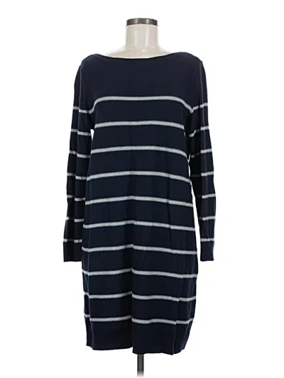 Pre-owned Jjill Pullover Sweater In Blue