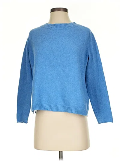 Pre-owned Jjill Pullover Sweater In Blue