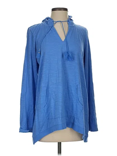 Pre-owned Jjill Pullover Sweater In Blue
