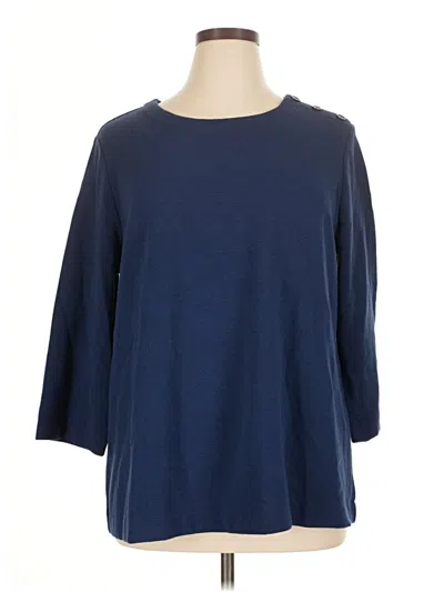Jjill Pullover Sweater In Blue