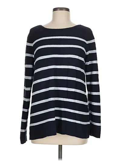 Pre-owned Jjill Pullover Sweater In Blue