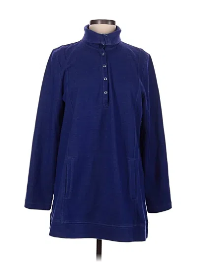 Pre-owned Jjill Pullover Sweater In Blue