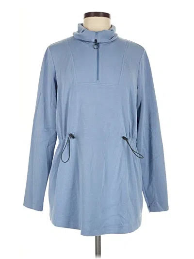 Pre-owned Jjill Pullover Sweater In Blue