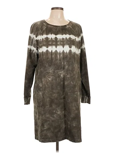Pre-owned Jjill Pullover Sweater In Brown