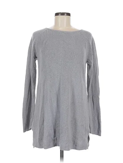Pre-owned Jjill Pullover Sweater In Gray