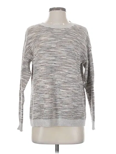 Pre-owned Jjill Pullover Sweater In Gray