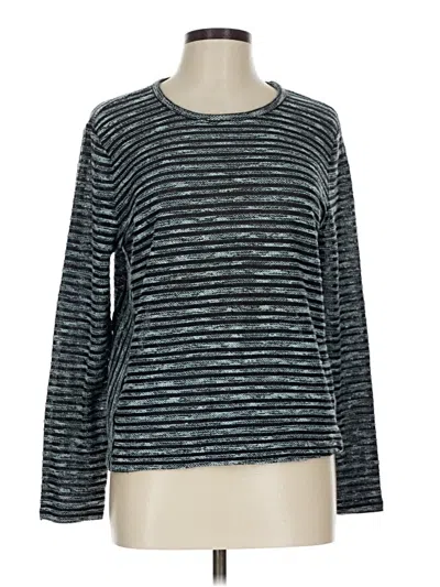 Pre-owned Jjill Pullover Sweater In Gray
