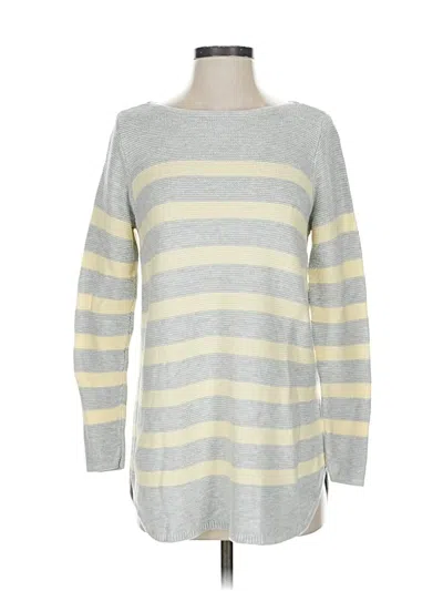Pre-owned Jjill Pullover Sweater In Gray