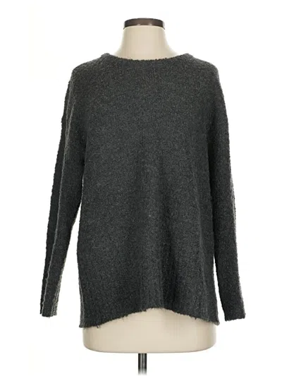Pre-owned Jjill Pullover Sweater In Gray