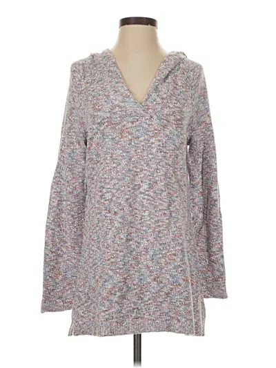Pre-owned Jjill Pullover Sweater In Gray