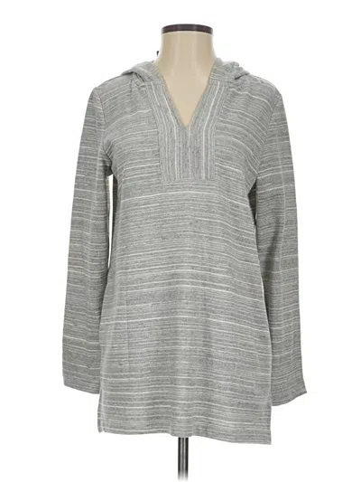 Pre-owned Jjill Pullover Sweater In Gray