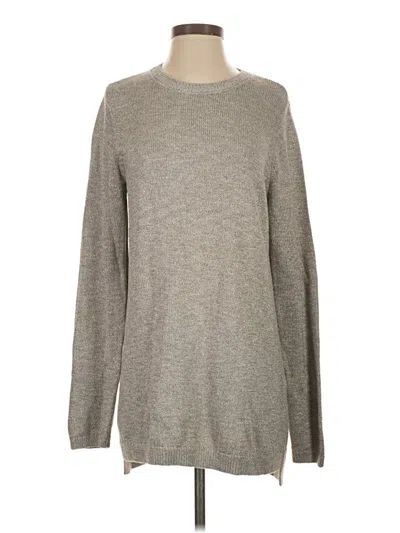 Pre-owned Jjill Pullover Sweater In Gray