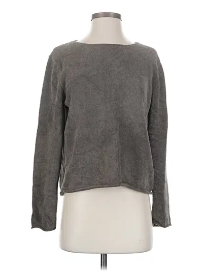 Pre-owned Jjill Pullover Sweater In Gray