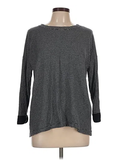 Pre-owned Jjill Pullover Sweater In Gray