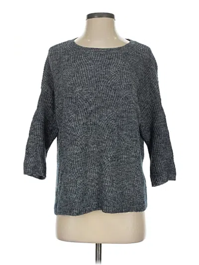 Pre-owned Jjill Pullover Sweater In Gray