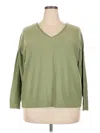 Jjill Pullover Sweater In Green