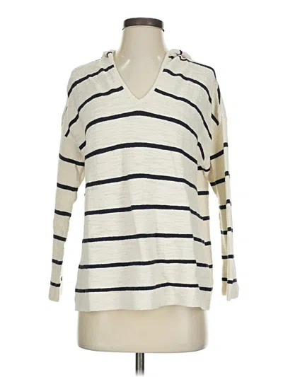 Pre-owned Jjill Pullover Sweater In Ivory