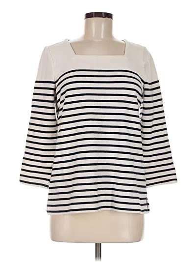 Pre-owned Jjill Pullover Sweater In Ivory